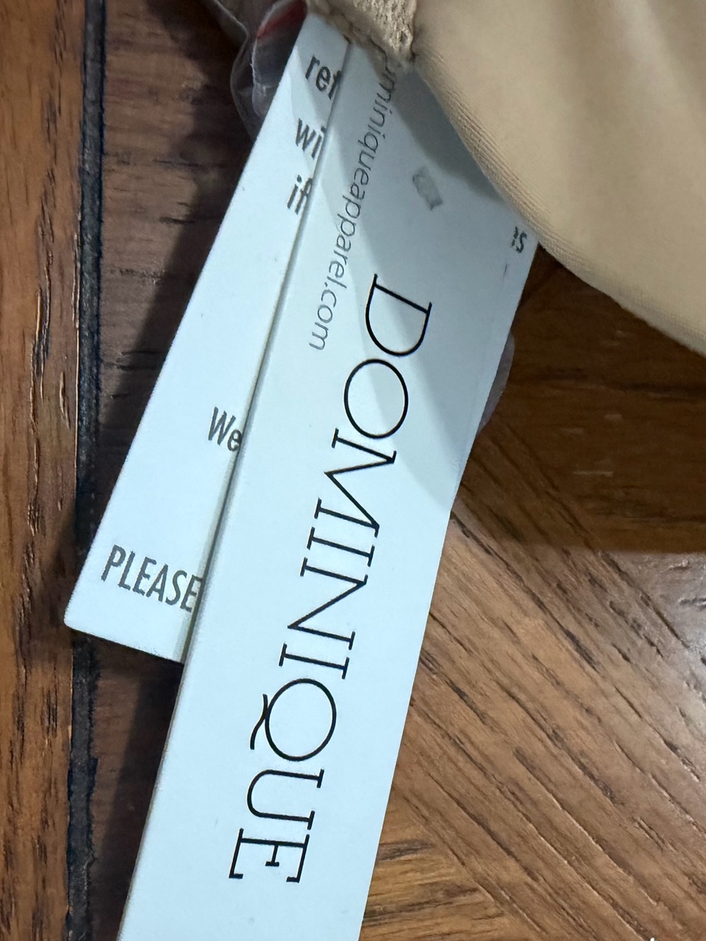 Dominique Brianna Low Back Strapless Longline Bra Size 36F - Picture 6 of 8